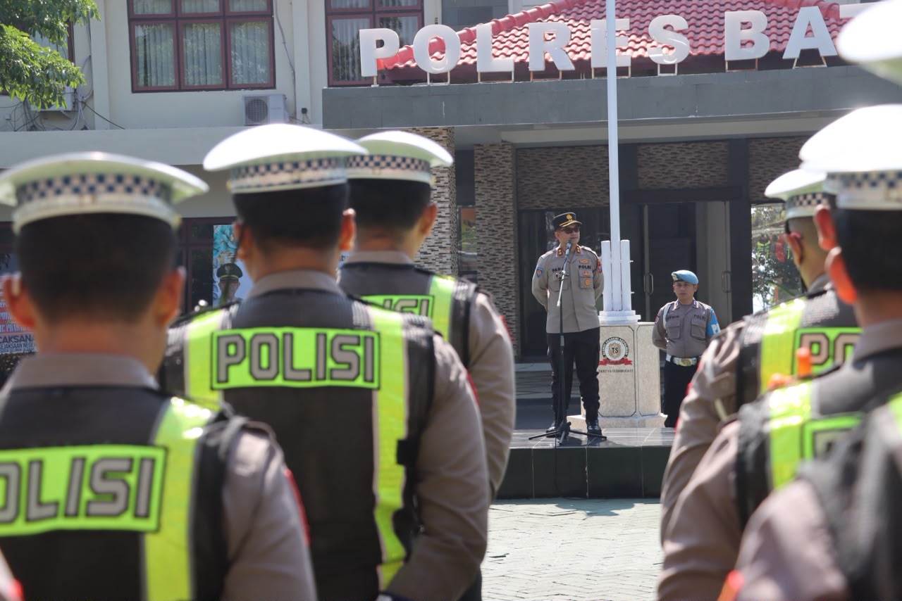 Kapolres Batu : “Tagline Polisi bersama Masyarakat esensinya adalah ada dan bermanfaat Bagi Masyarakat”