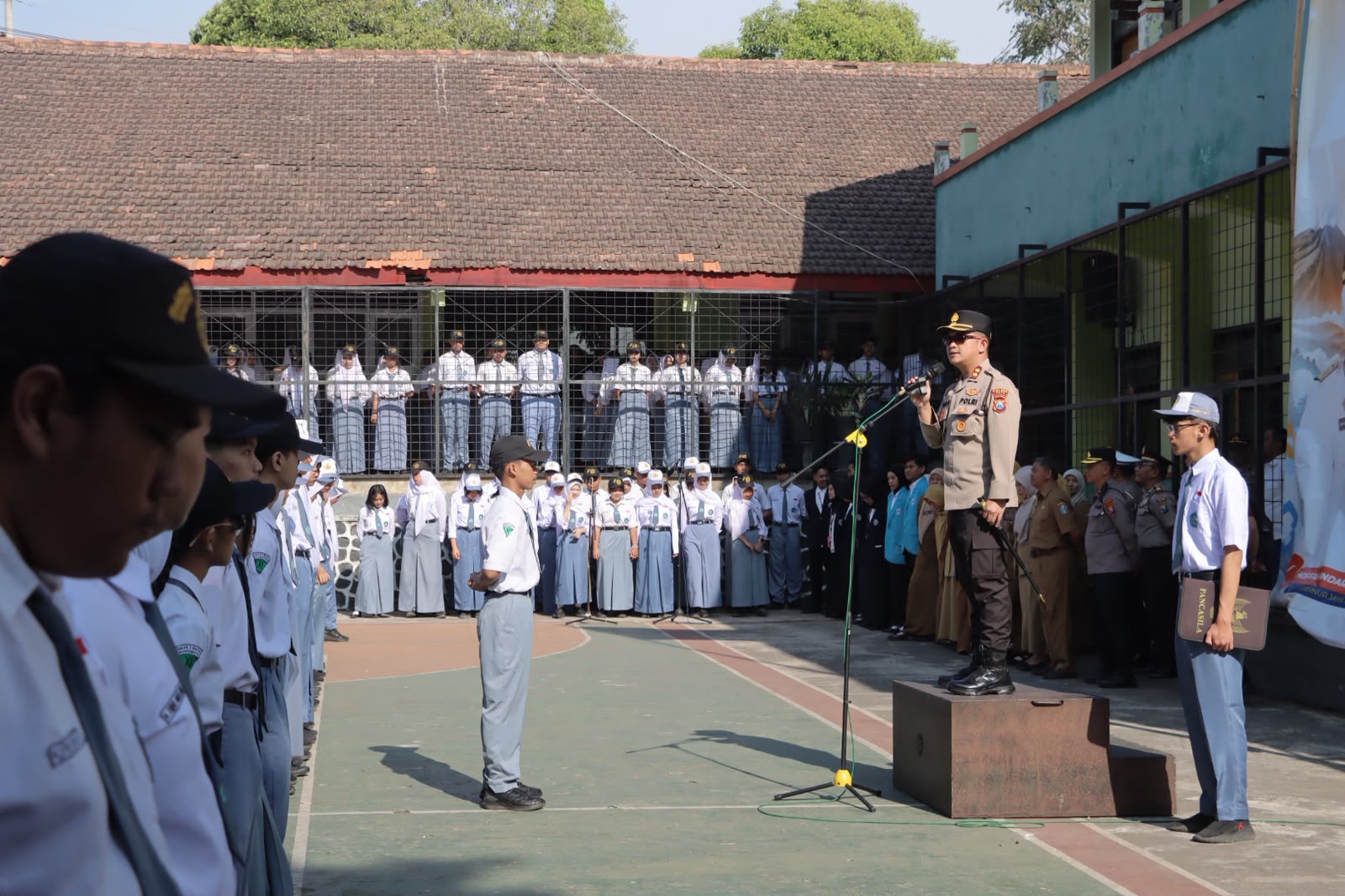 Kapolres Batu : Polri hadir untuk ciptakan lingkungan pendidikan yang aman dan nyaman untuk belajar