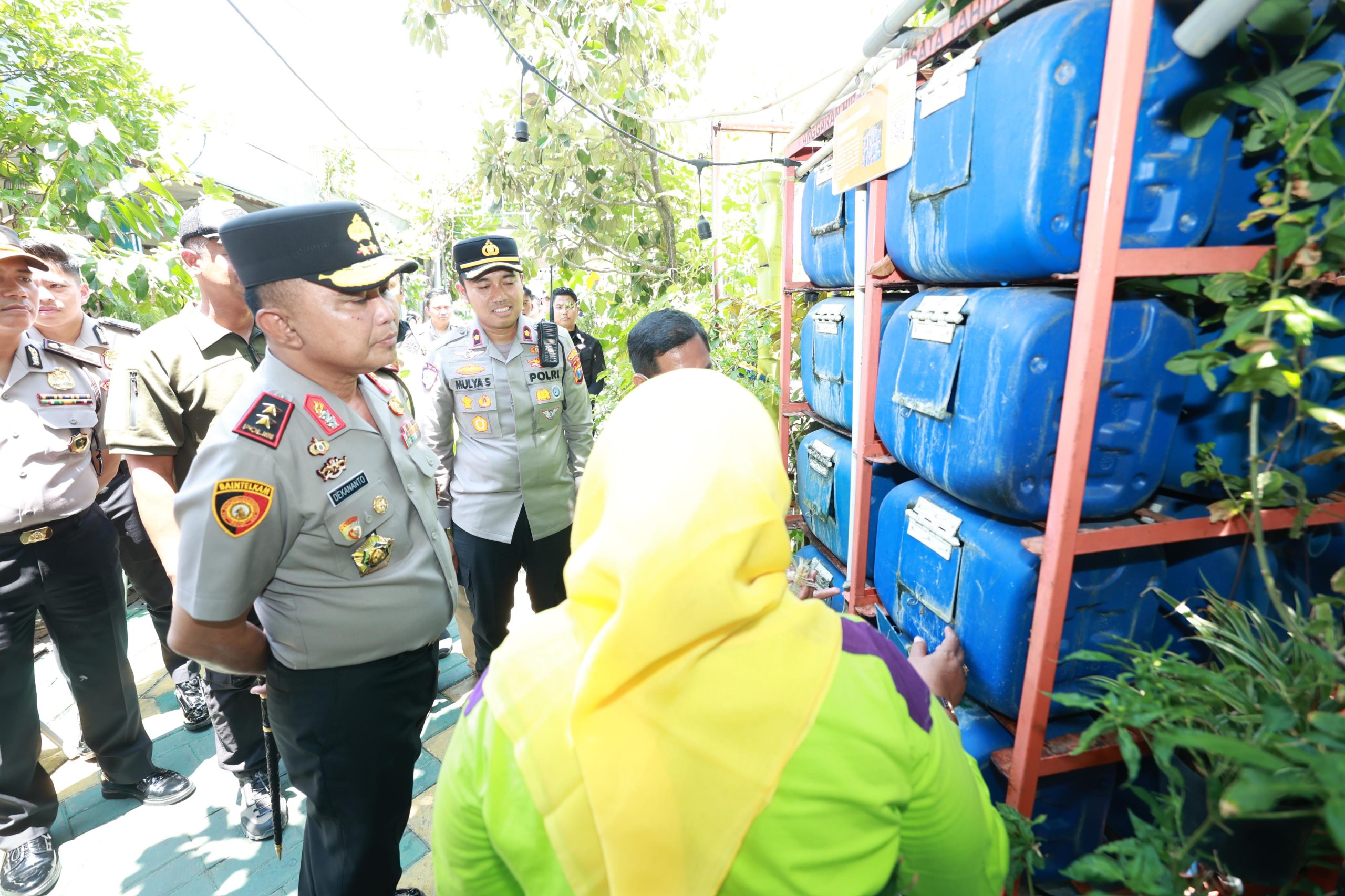 Matangkan Program POLIRAN, Polda Jatim Siapkan Pemberdayaan Masyarakat Berbasis Ketahanan Pangan dan Bank Sampah