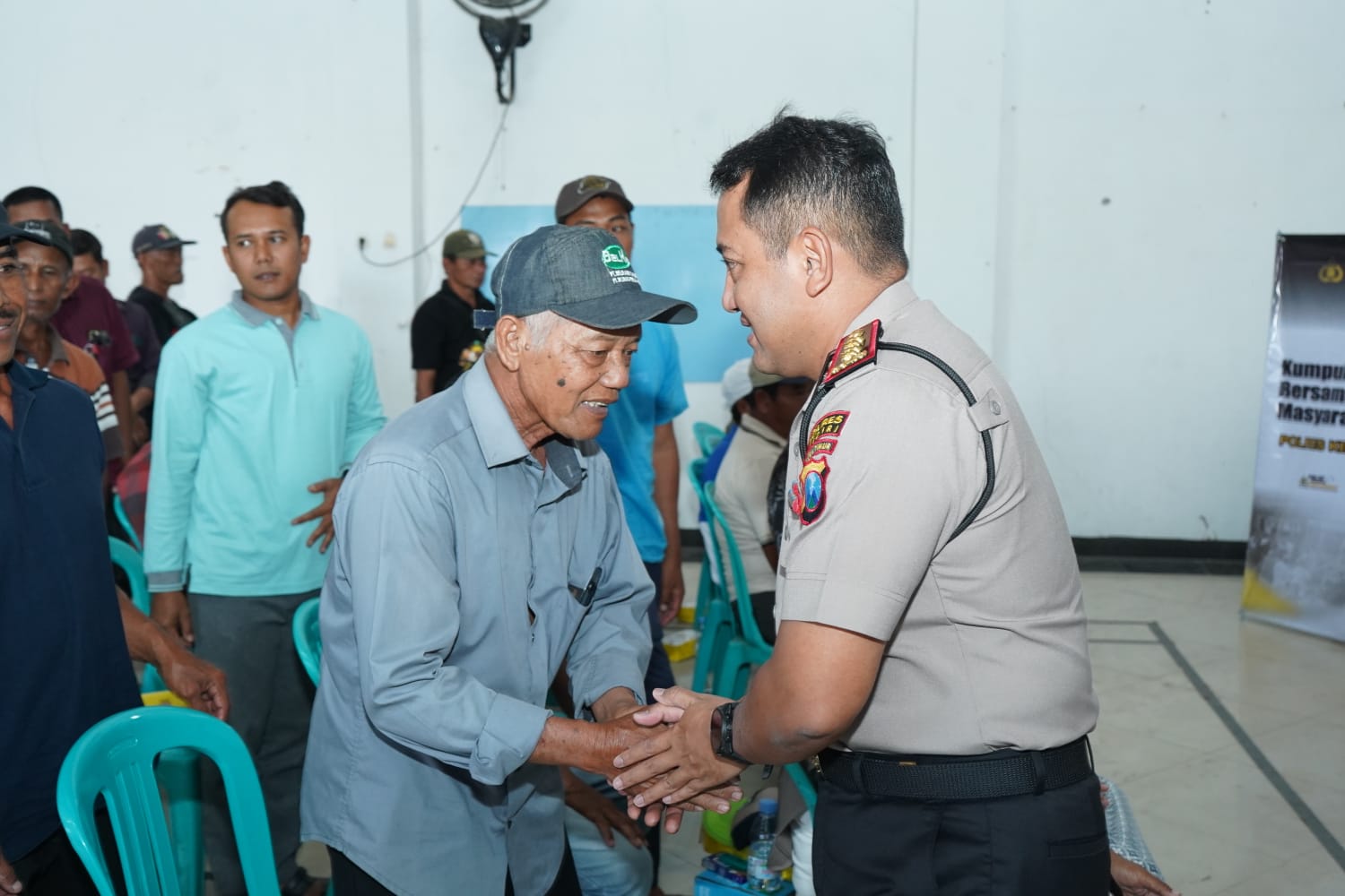 Kapolres Kediri Dorong Kemandirian Ekonomi di Desa Melalui Program Poliran