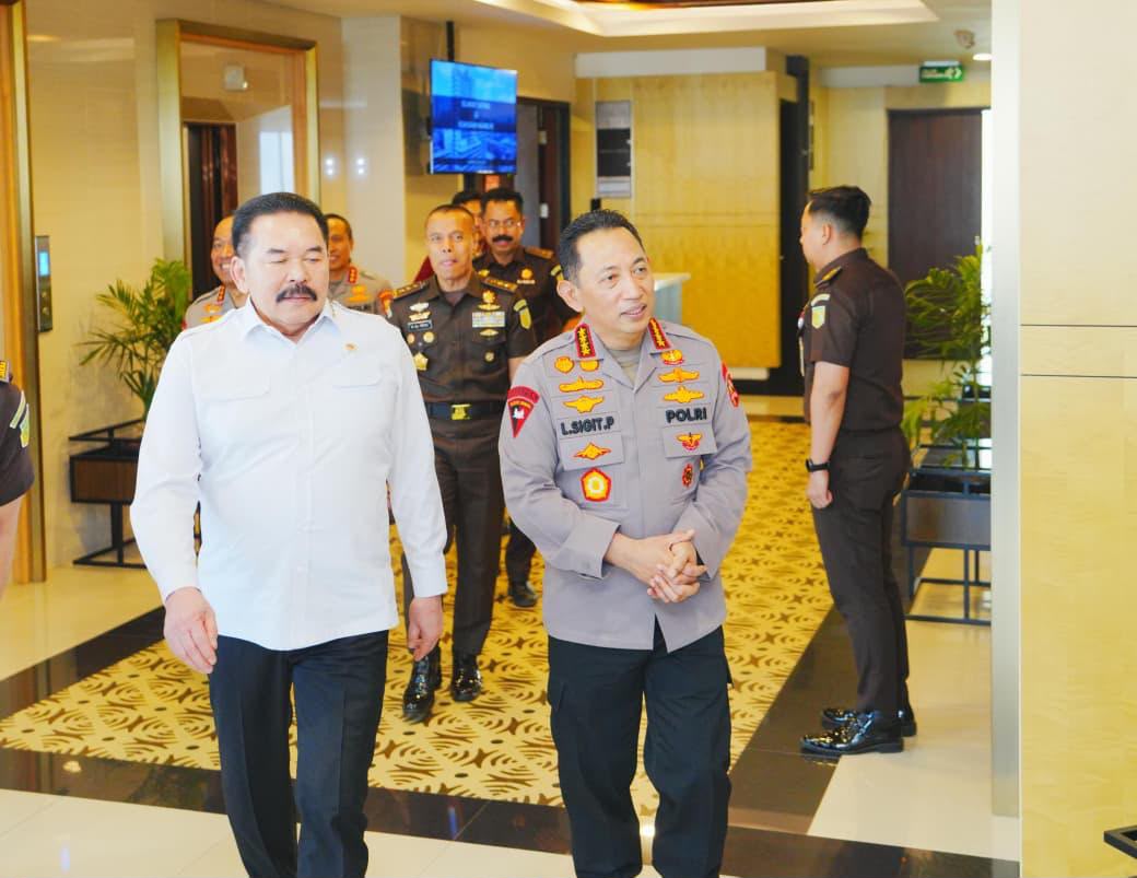 Kapolri dan Jaksa Agung Perkuat Sinergitas Penegakan Hukum, Pastikan Soliditas Institusi