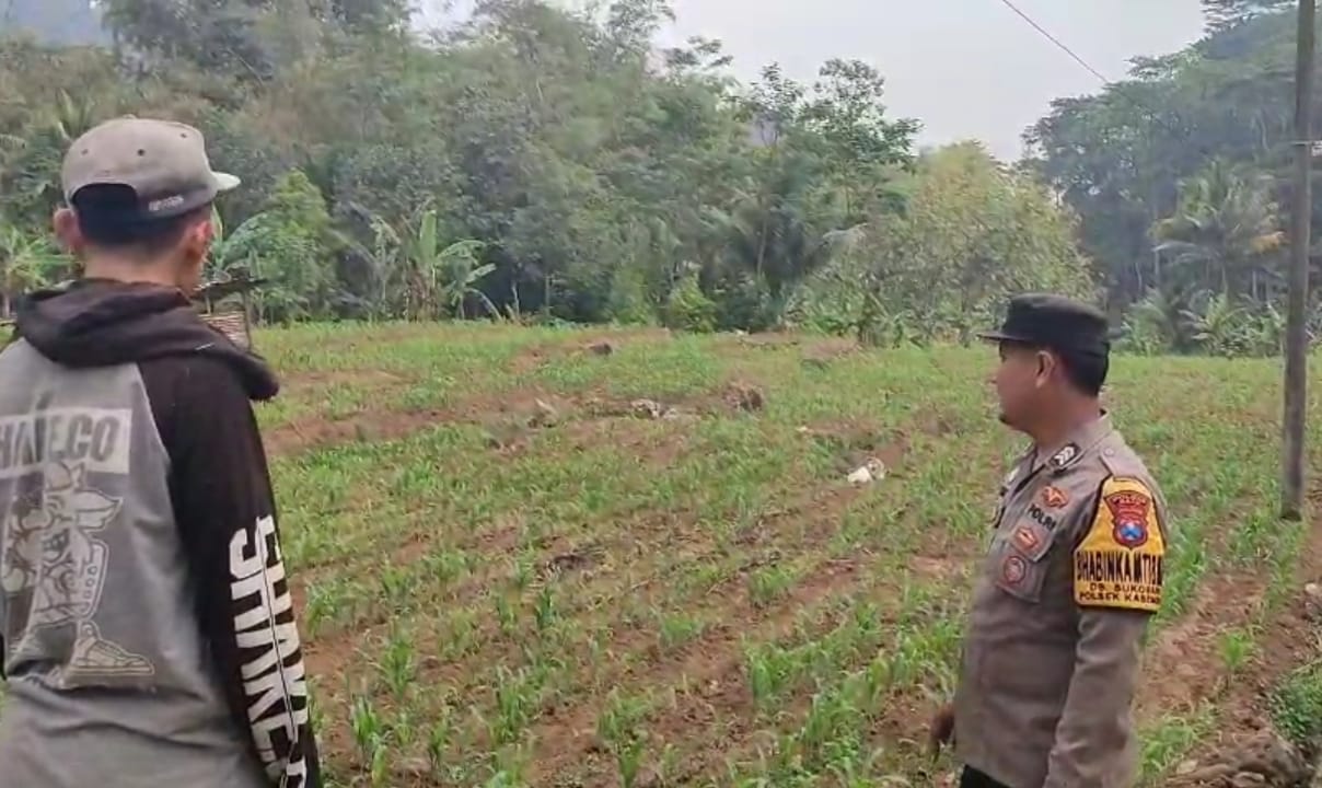 Sambang Petani di Sukosari, Polri Perkuat Ketahanan Pangan hingga Peternakan