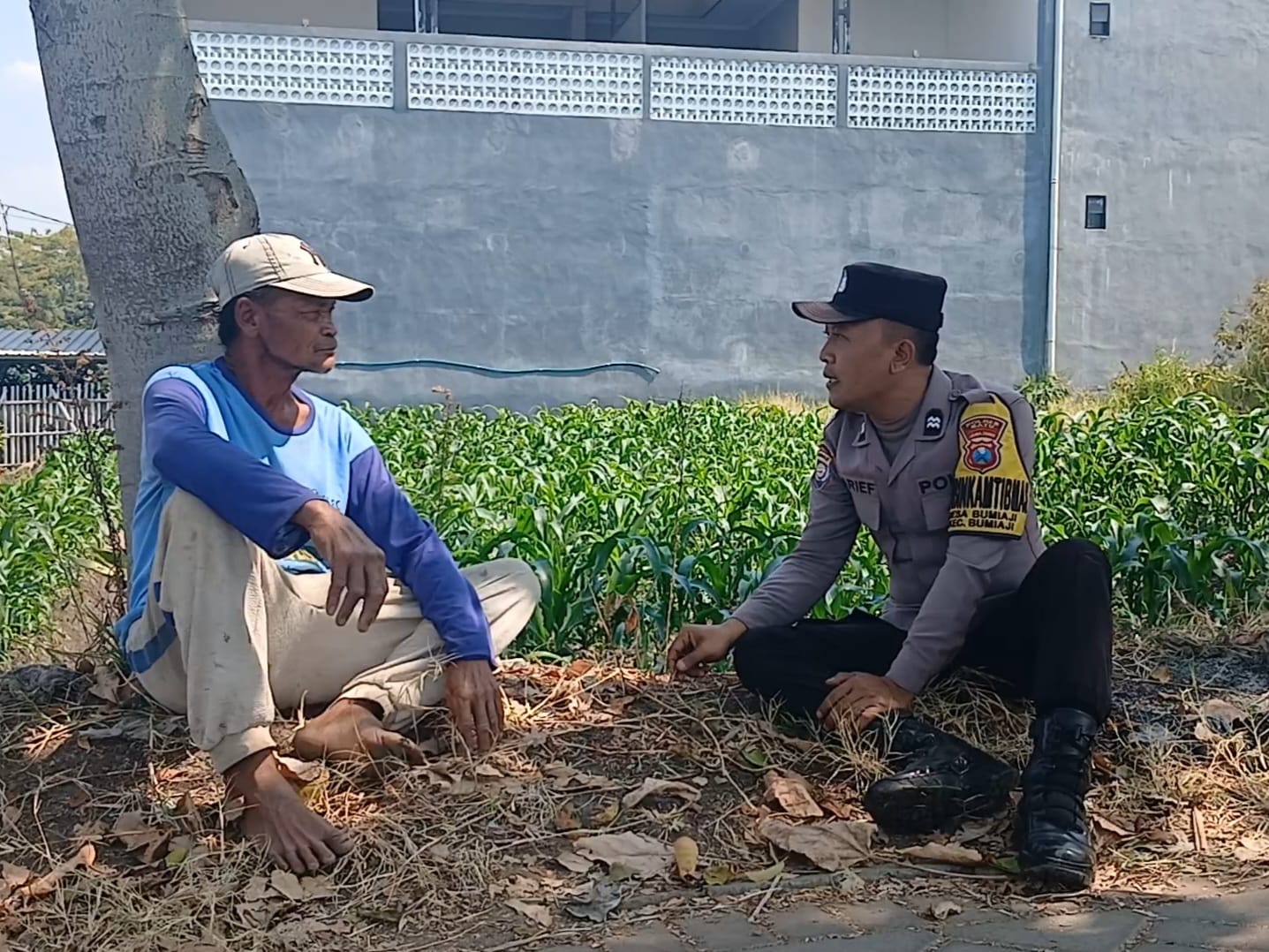 Sambang Petani, Polri Hadir Jaga Pangan dan Kamtibmas