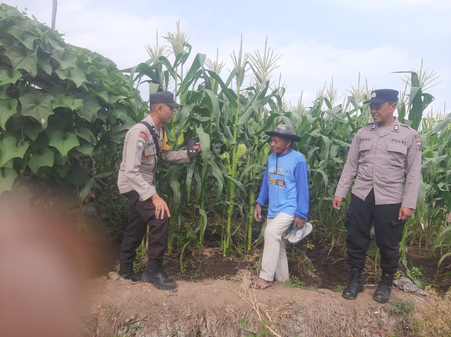 Sambang Petani, Polri Hadir Perkuat Ketahanan Pangan